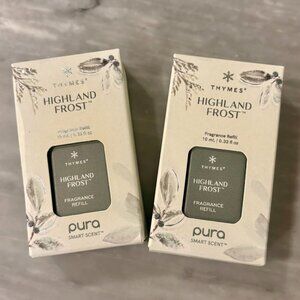 Set of 2 Pura Scent Refills in Highland Frost fragrance by Thymes